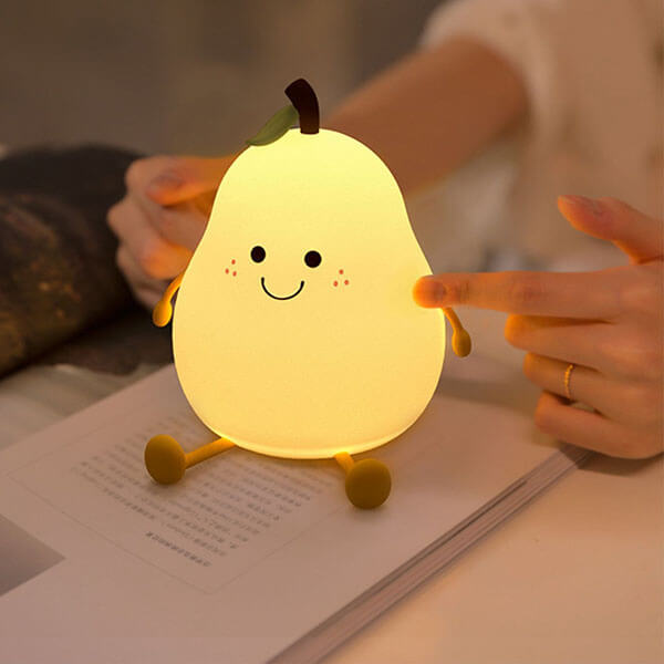 Pear Shaped Silicone Night Light