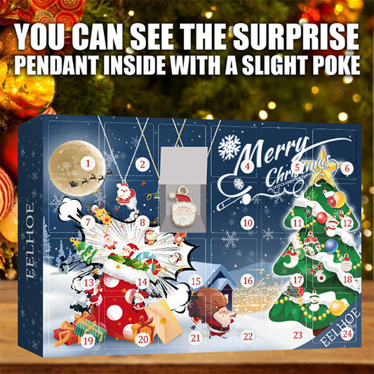 Christmas Pendant Themed Calendar BoxNEW TOWN BAZAAR