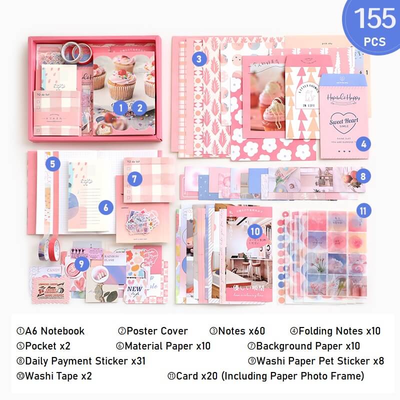 DIY Journal Sationery BundleSationeryNEW TOWN BAZAAR