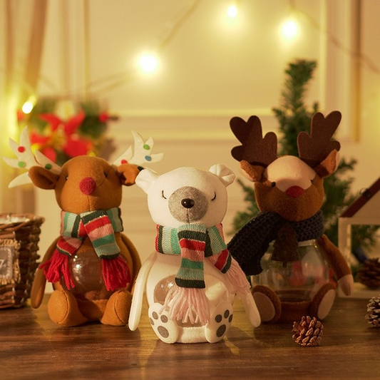 Christmas Candy Jar NEW TOWN BAZAAR Candy Buckets