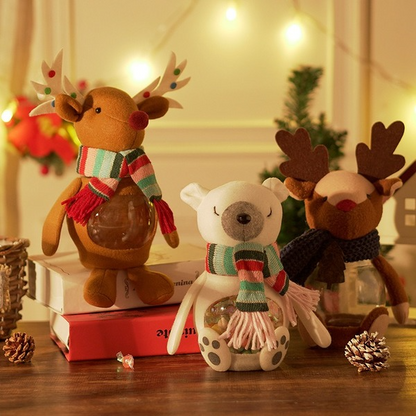 Christmas Candy Jar NEW TOWN BAZAAR Candy Buckets