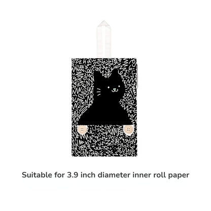Cat Toilet Roll Paper Storage BagNEW TOWN BAZAAR