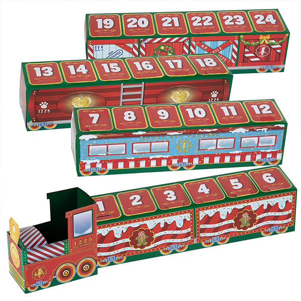 Christmas Train Advent CalendarNEW TOWN BAZAAR