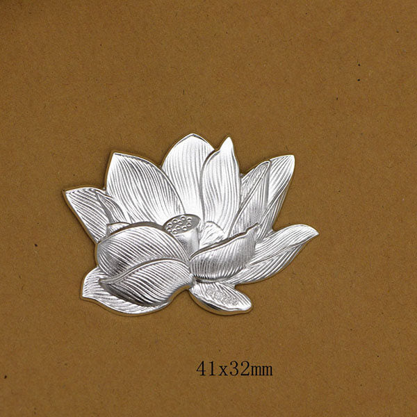 Water Softener Sterling Silver Tea Leaves