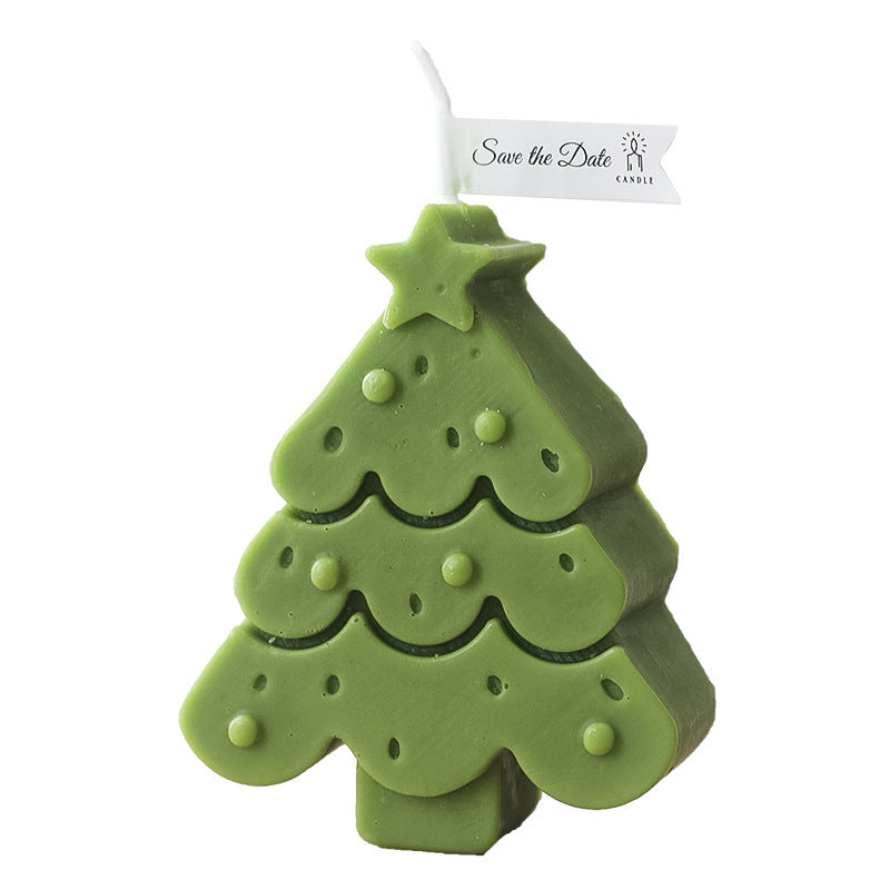 Christmas Tree Scented Natural Soy Wax Festive Aroma Candle
