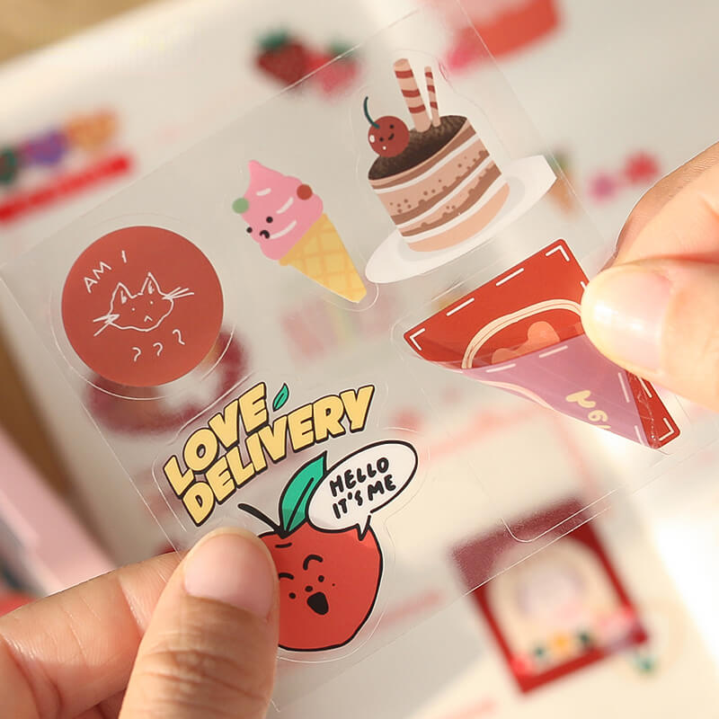 DIY Journal Stickers Kit 100PcsBundle, SationeryNEW TOWN BAZAAR