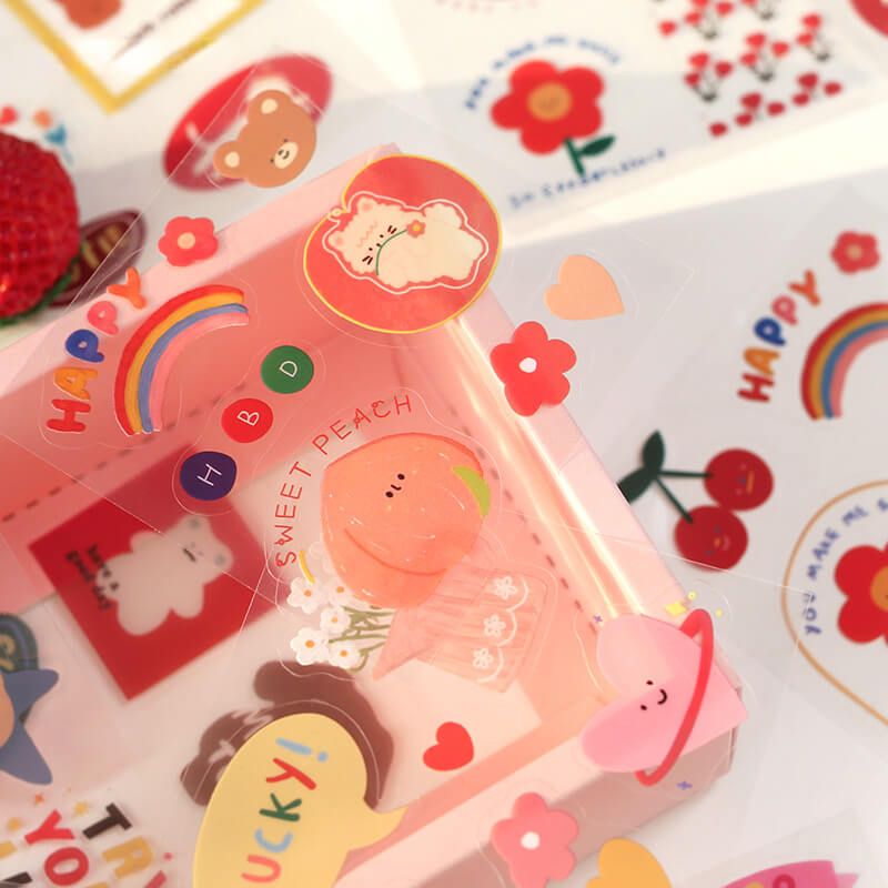 DIY Journal Stickers Kit 100PcsBundle, SationeryNEW TOWN BAZAAR