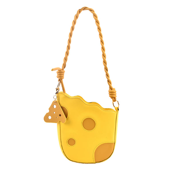 Cute Cheese Shoulder BagNEW TOWN BAZAAR