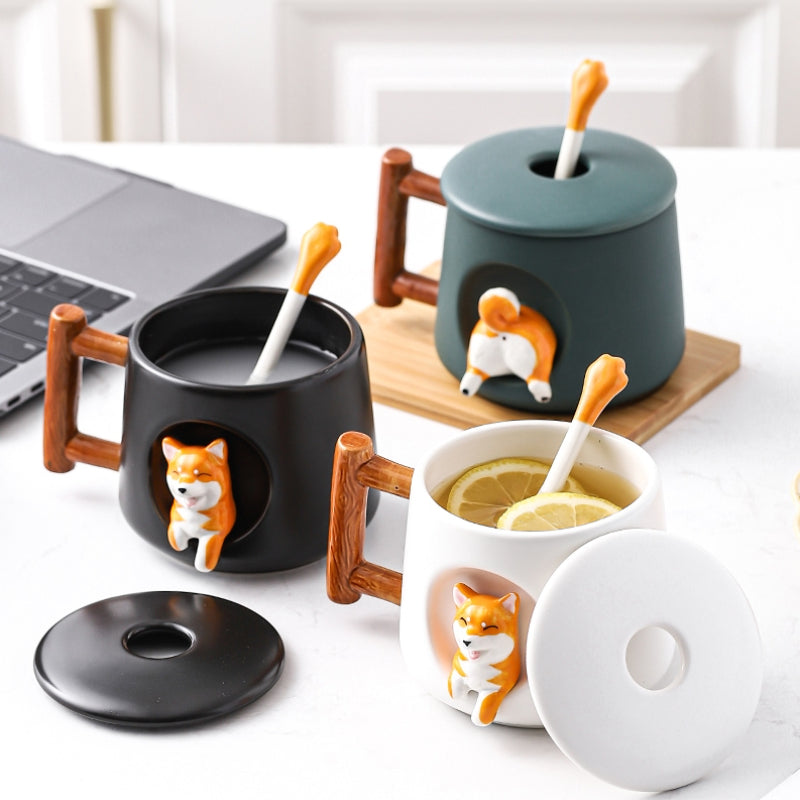 Cute Shiba Inu MugGIFT HERNEW TOWN BAZAAR