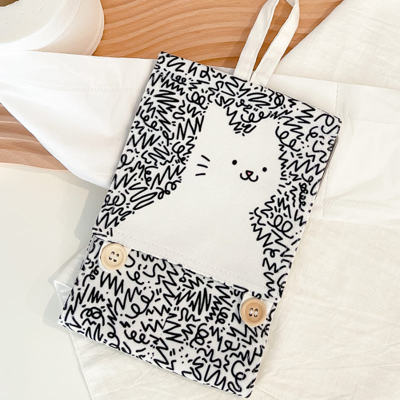Cat Toilet Roll Paper Storage BagNEW TOWN BAZAAR
