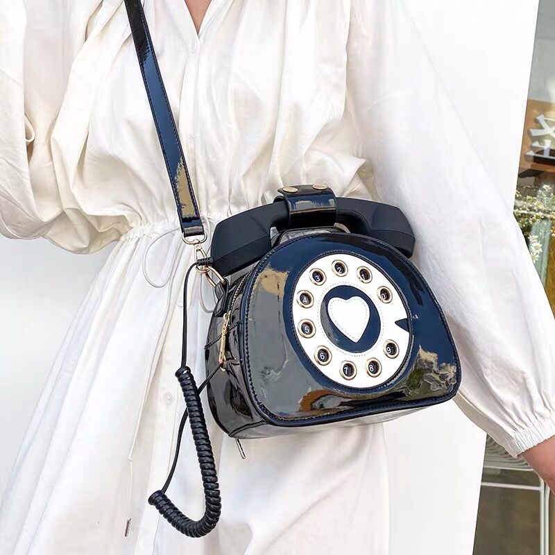 Vintage Phone Styling BagNEW TOWN BAZAAR