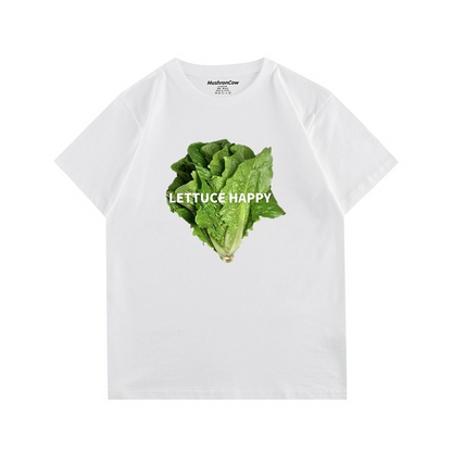 Lettuce Happy T-shirtT-shirt, unisex T-shirt, unisex TshirtNEW TOWN BAZAAR