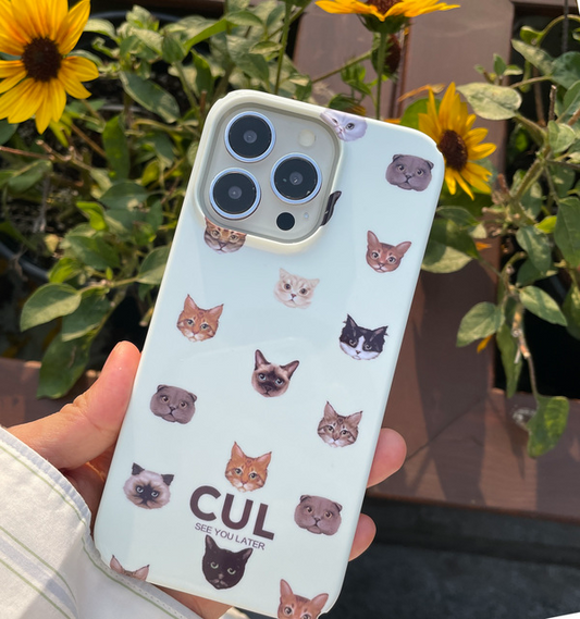 Cute Cat Phone CaseNEW TOWN BAZAAR