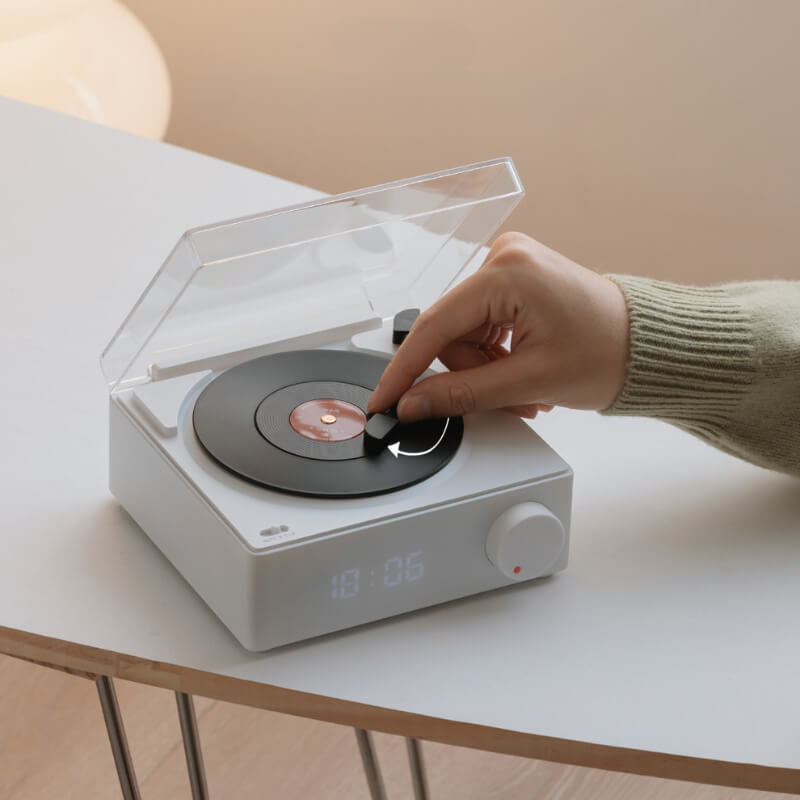 Retro Vinyl Record Bluetooth SpeakerbestNEW TOWN BAZAAR