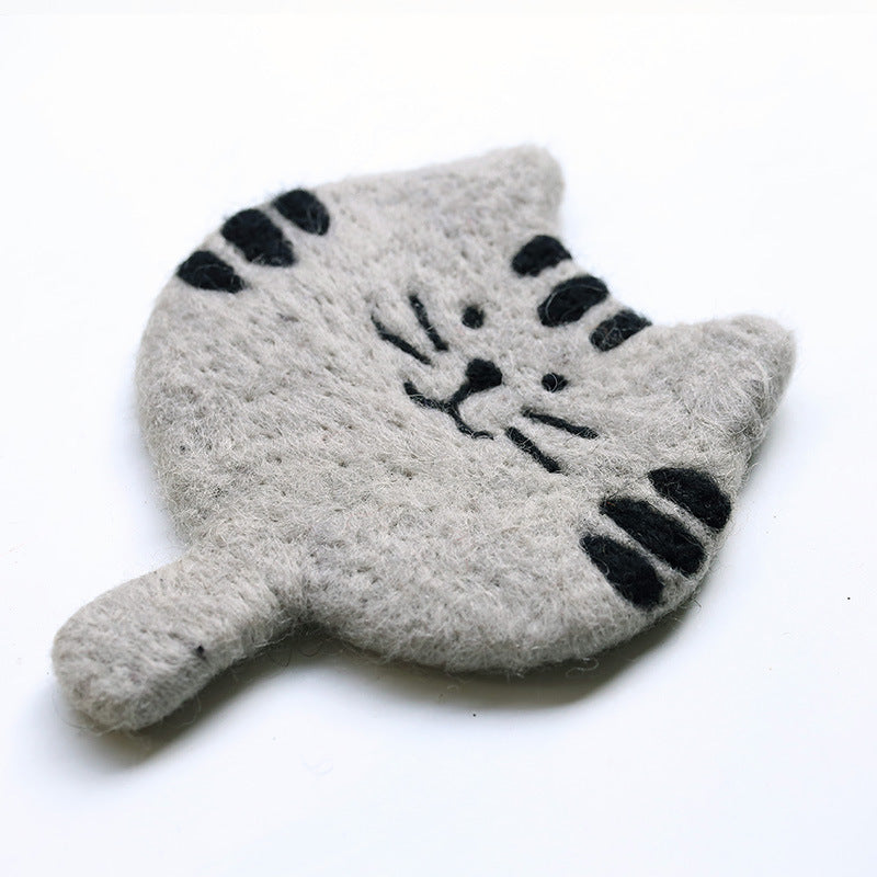 Cute Cat Inspired CoastersGIFT HER, HOME COASTERS & PLACEMATSNEW TOWN BAZAAR