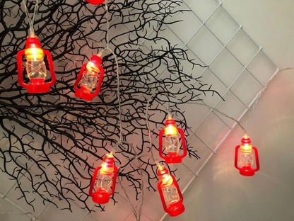 Retro Kerosene Lamp Shaped String LightsNEW TOWN BAZAAR