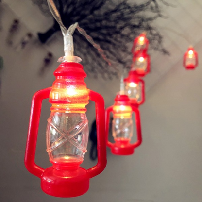 Retro Kerosene Lamp Shaped String LightsNEW TOWN BAZAAR