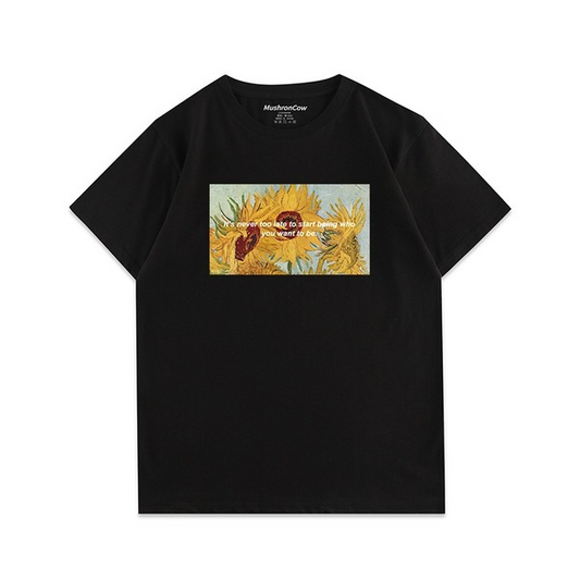 Van Gogh Sunflower T-ShirtT-shirt, unisex T-shirt, unisex TshirtNEW TOWN BAZAAR