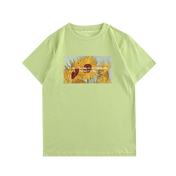 Van Gogh Sunflower T-ShirtT-shirt, unisex T-shirt, unisex TshirtNEW TOWN BAZAAR