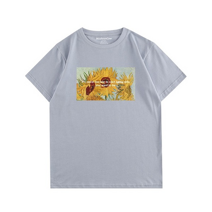 Van Gogh Sunflower T-ShirtT-shirt, unisex T-shirt, unisex TshirtNEW TOWN BAZAAR
