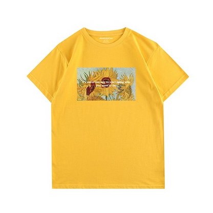 Van Gogh Sunflower T-ShirtT-shirt, unisex T-shirt, unisex TshirtNEW TOWN BAZAAR