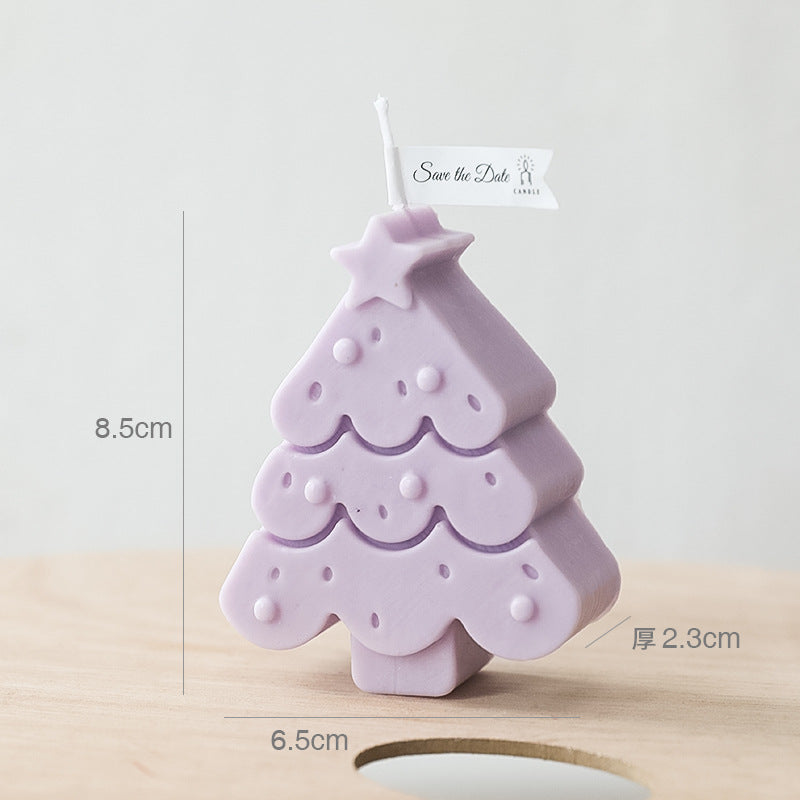 Christmas Tree Scented Natural Soy Wax Festive Aroma Candle