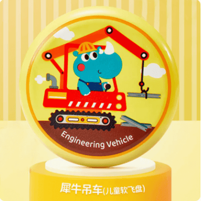 Frisbee Children's Soft Boomerang Flying Saucer Parent-child Interactive Game Outdoor Kindergarten Safety Sports Competition Toys