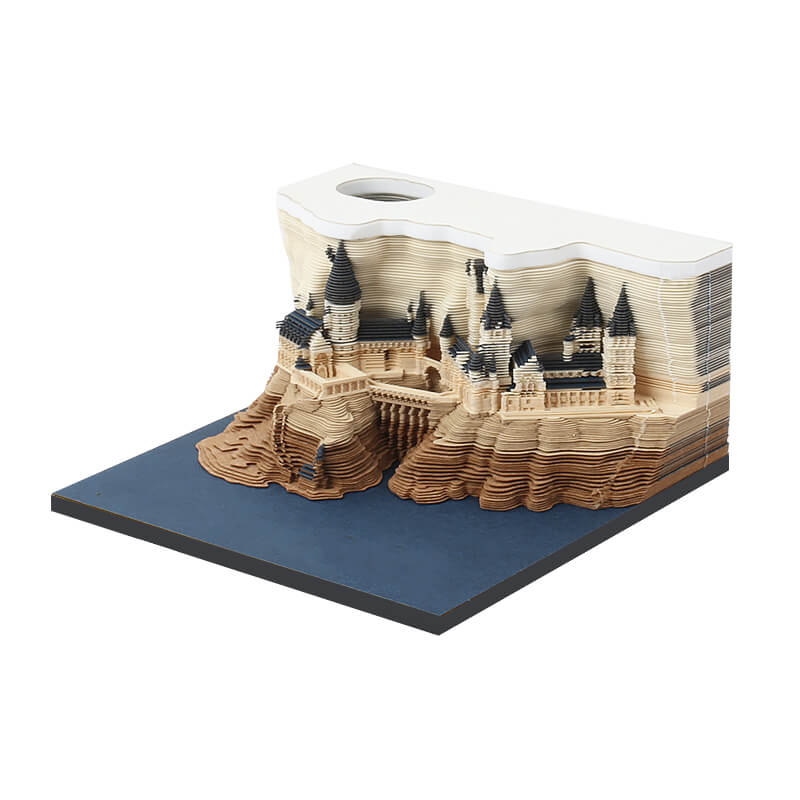 3D Harry Potter Castle Memo Pad Paper NEW TOWN BAZAAR