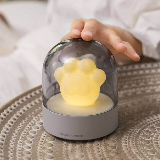 Cat Paw Night Light Music BoxCat, Light, Night LightsNEW TOWN BAZAAR