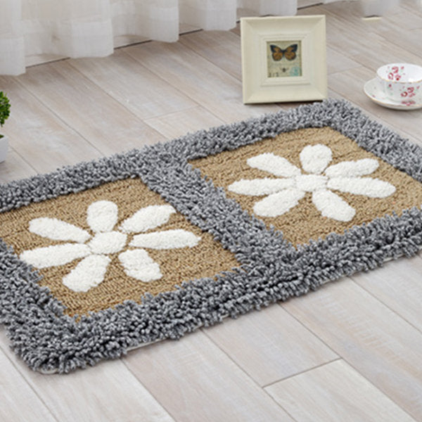 Flower Door MatHOME RUGS, rugsNEW TOWN BAZAAR