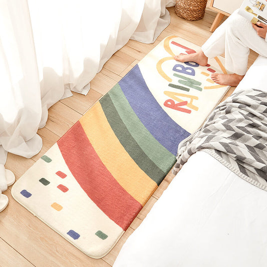 Colorful Rainbow Printed RugNEW TOWN BAZAAR