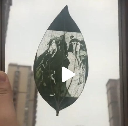 MDZS Leaf Art Decor wei wuxian lan zhan