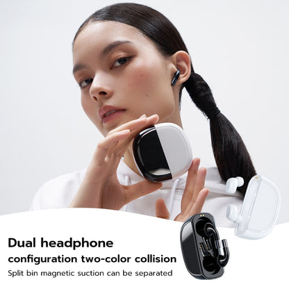 Duoble Pod Headset Designed Panda Model Bluetooth Earbuds
