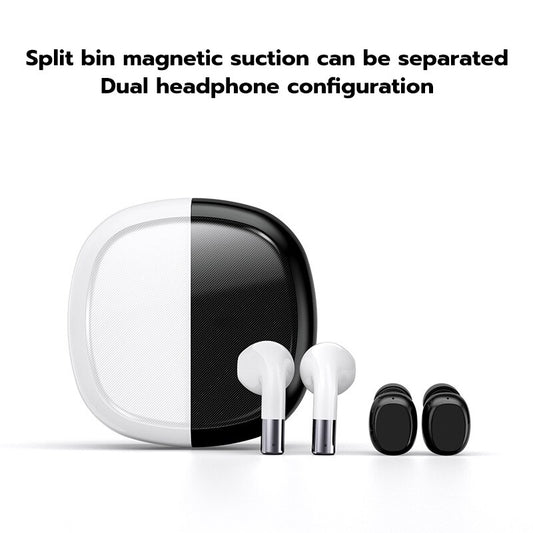 Duoble Pod Headset Designed Panda Model Bluetooth Earbuds