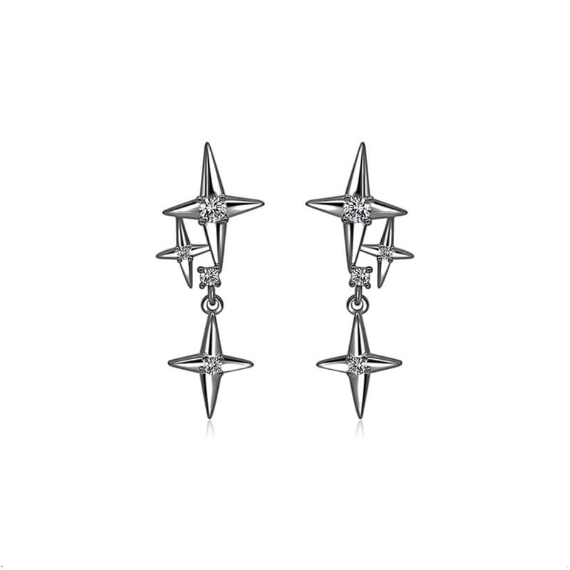 Star Stud Earringsearrings, Jewelrymini star