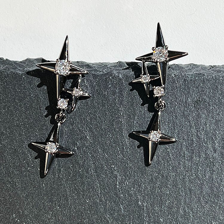 Star Stud Earringsearrings, Jewelrymini star