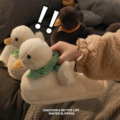 Cute Duck SlippersCotton Slippers, SlippersNEW TOWN BAZAAR