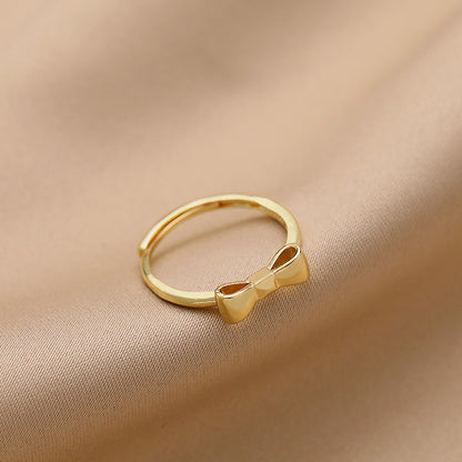 Golden Bow RingringsNEW TOWN BAZAAR