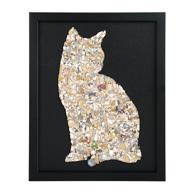 Exquisite Cat Shape PuzzleTOINEW TOWN BAZAAR