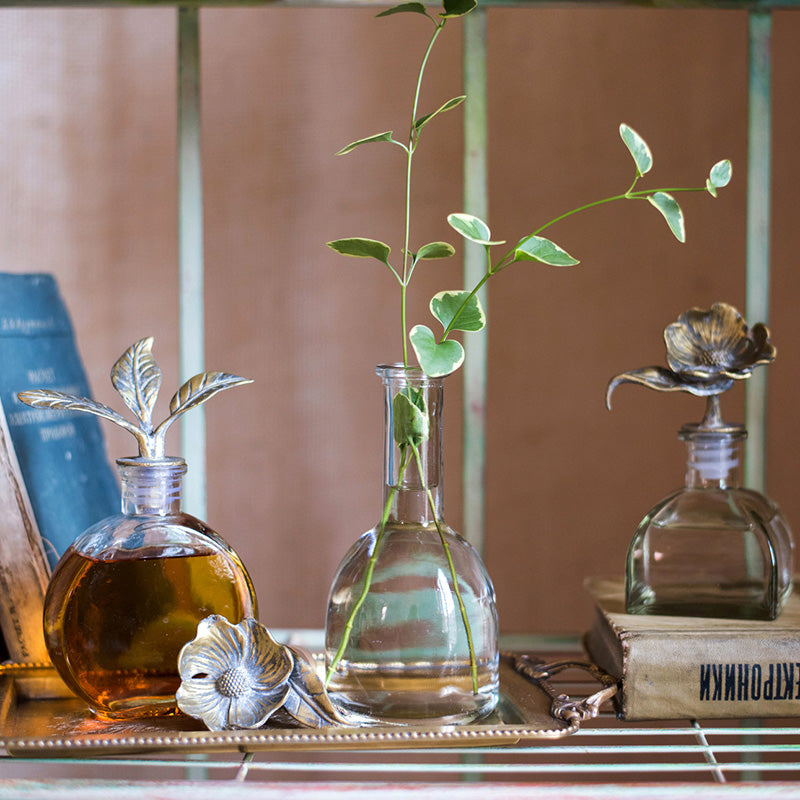 Small Glass Bottles with StopperNEW TOWN BAZAAR