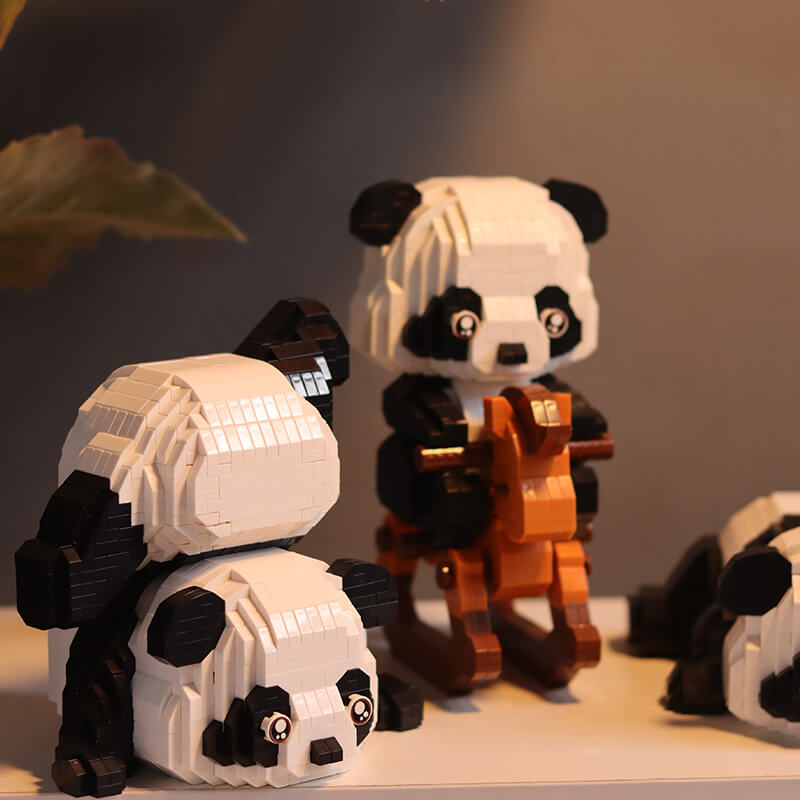 Panda Building Blocks (Micro Blocks)NEW TOWN BAZAAR