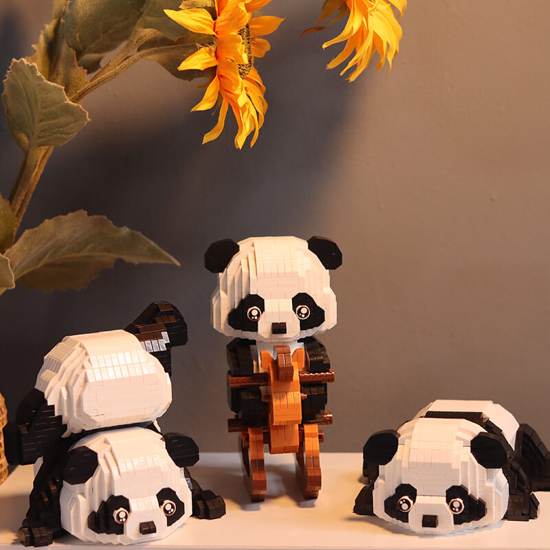 Panda Building Blocks (Micro Blocks)NEW TOWN BAZAAR