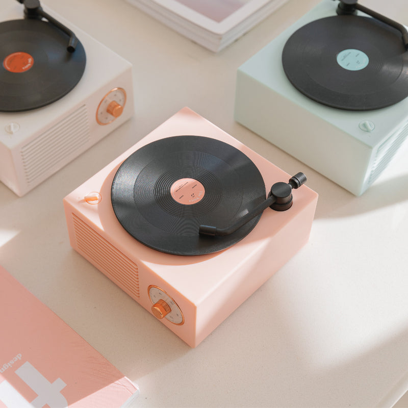 Vinyl Record Shape Bluetooth SpeakerbestNEW TOWN BAZAAR