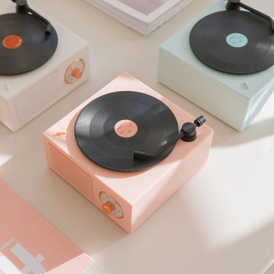 Vinyl Record Shape Bluetooth SpeakerbestNEW TOWN BAZAAR