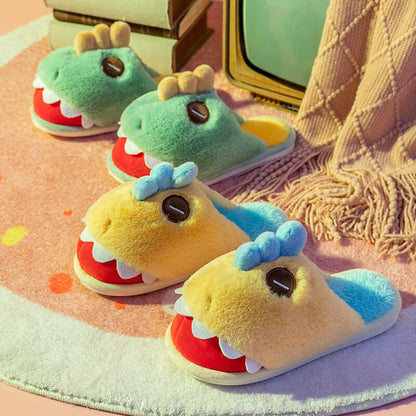 Dinosaur Cotton SlippersCotton Slippers, Dinosaur Cotton Slippers, SlippersNEW TOWN BAZAAR