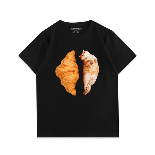 Bread Cat T-Shirt T-shirt, unisex T-shirt, unisex Tshirt NEW TOWN BAZAAR Shirts & Tops
