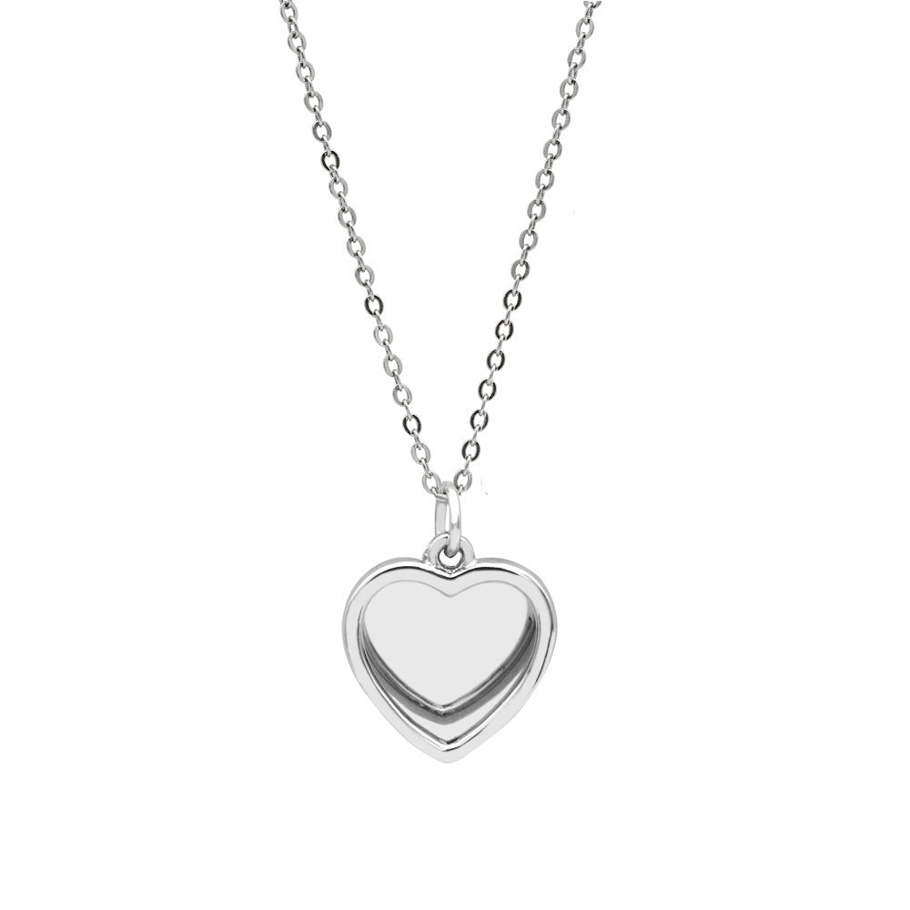 Heart-shaped Clavicle NecklacenewNEW TOWN BAZAAR