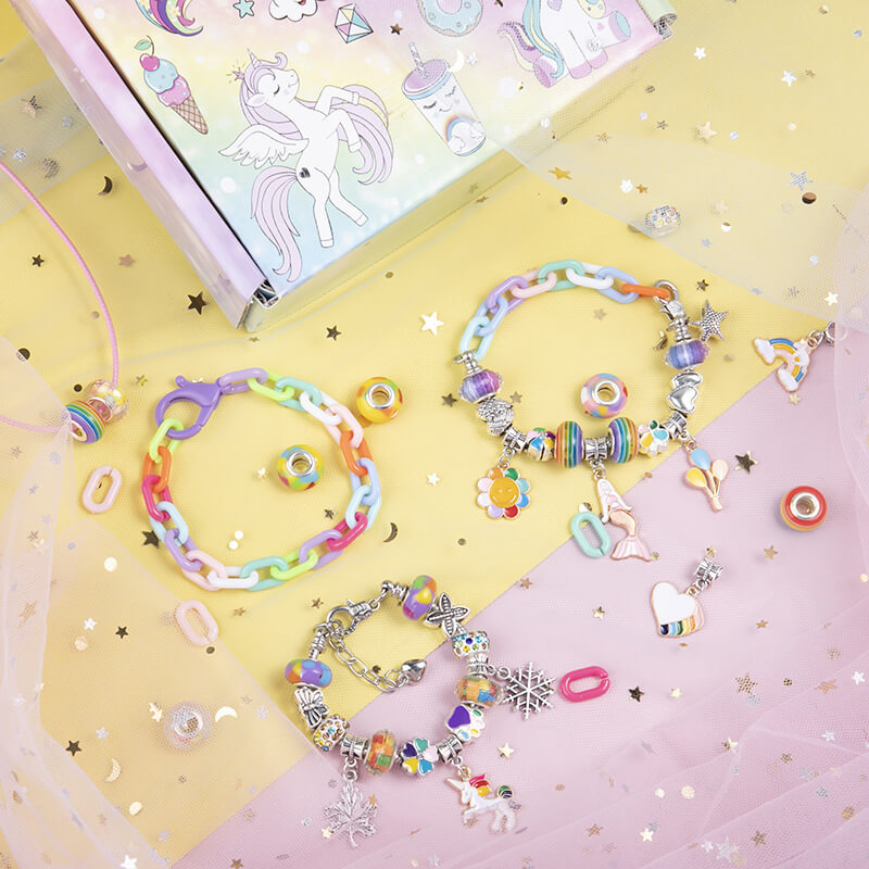 Crystal Bracelet DIY Unicorn Gift Box Set – superladystar