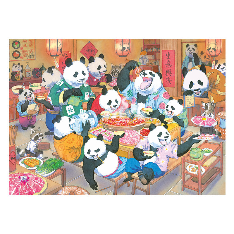 Original Chinese Cute Panda PuzzleTOINEW TOWN BAZAAR