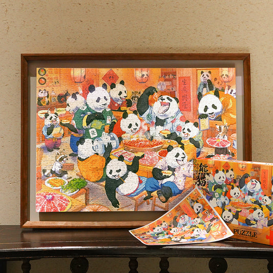Original Chinese Cute Panda PuzzleTOINEW TOWN BAZAAR